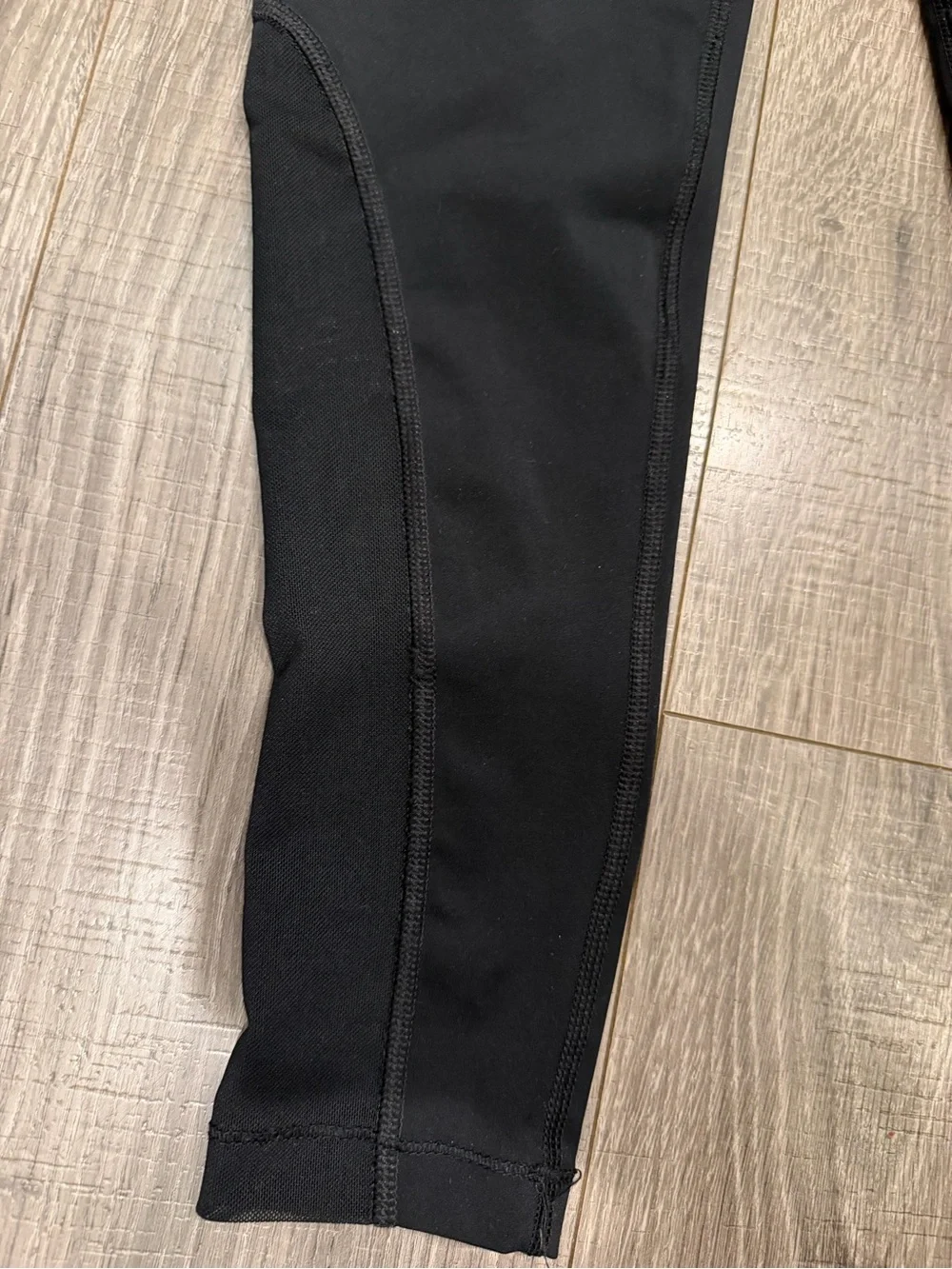 Nike Black Kids' Pro Performance Leggings with White Swoosh